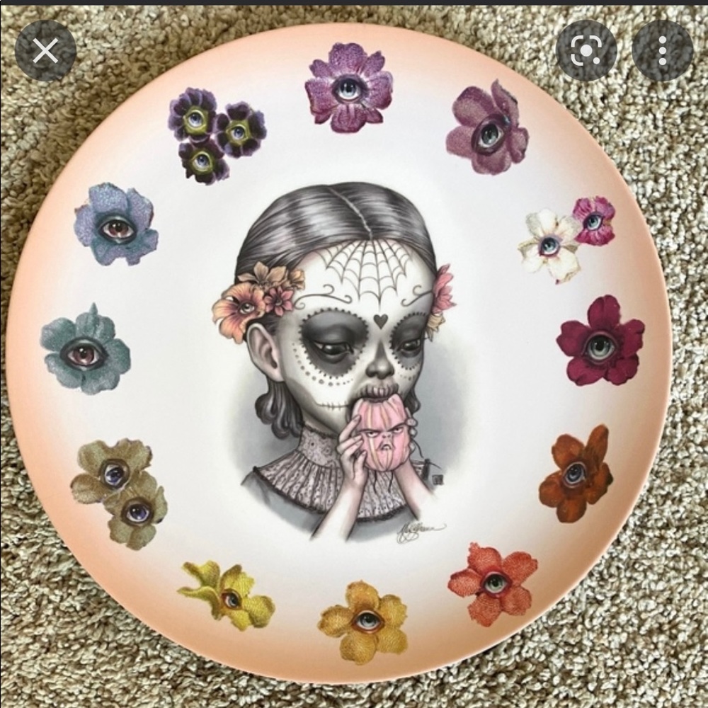ISO MAB GRAVES LIMITED EDITION PLATES/TRAY